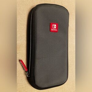 Nintendo Switch Grey and Red Travel Case